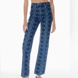 Aritzia Sunday Best Cowboy Jean‎ hi waist straight leg size 8